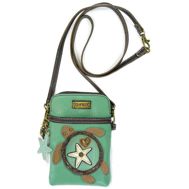 CHALA Crossbody Cell Phone Case - Sea Turtle - Enchanted Memories, Custom Engraving & Unique Gifts