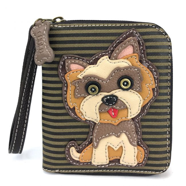 CHALA Yorkie Wallet - Enchanted Memories, Custom Engraving & Unique Gifts