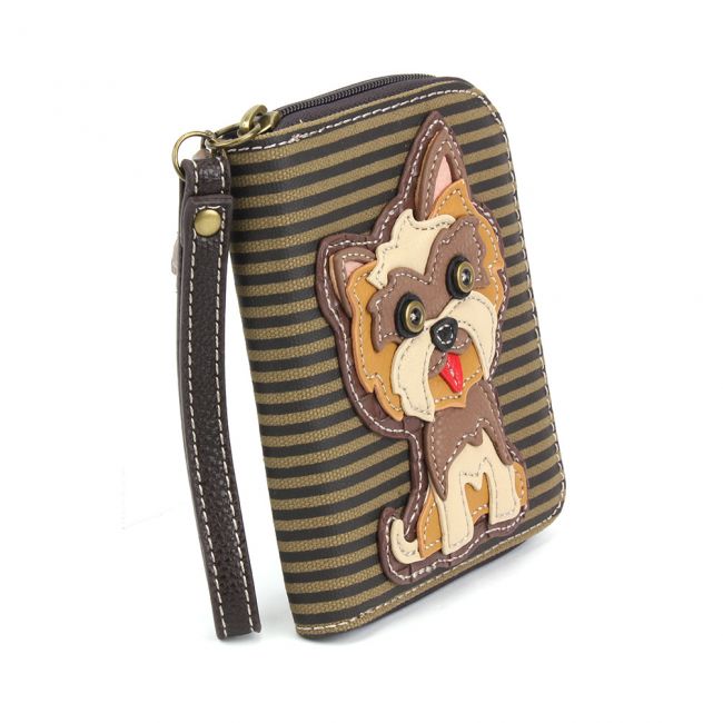 CHALA Yorkie Wallet - Enchanted Memories, Custom Engraving & Unique Gifts