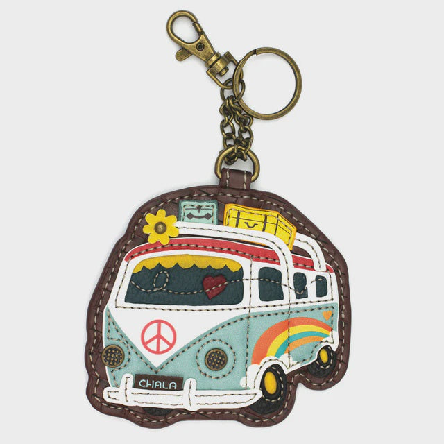 CHALA Bus Keyfob, Coin Purse, Purse Charm