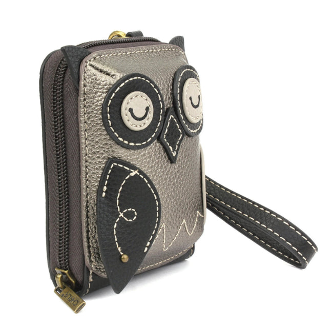 Chala Cute-C Credit Card Holder Wallet Wristlet Owl - Enchanted Memories, Custom Engraving & Unique Gifts