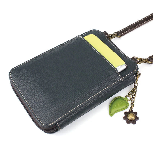 CHALA Crossbody Cell Phone Case/Wallet - Owl - Enchanted Memories, Custom Engraving & Unique Gifts