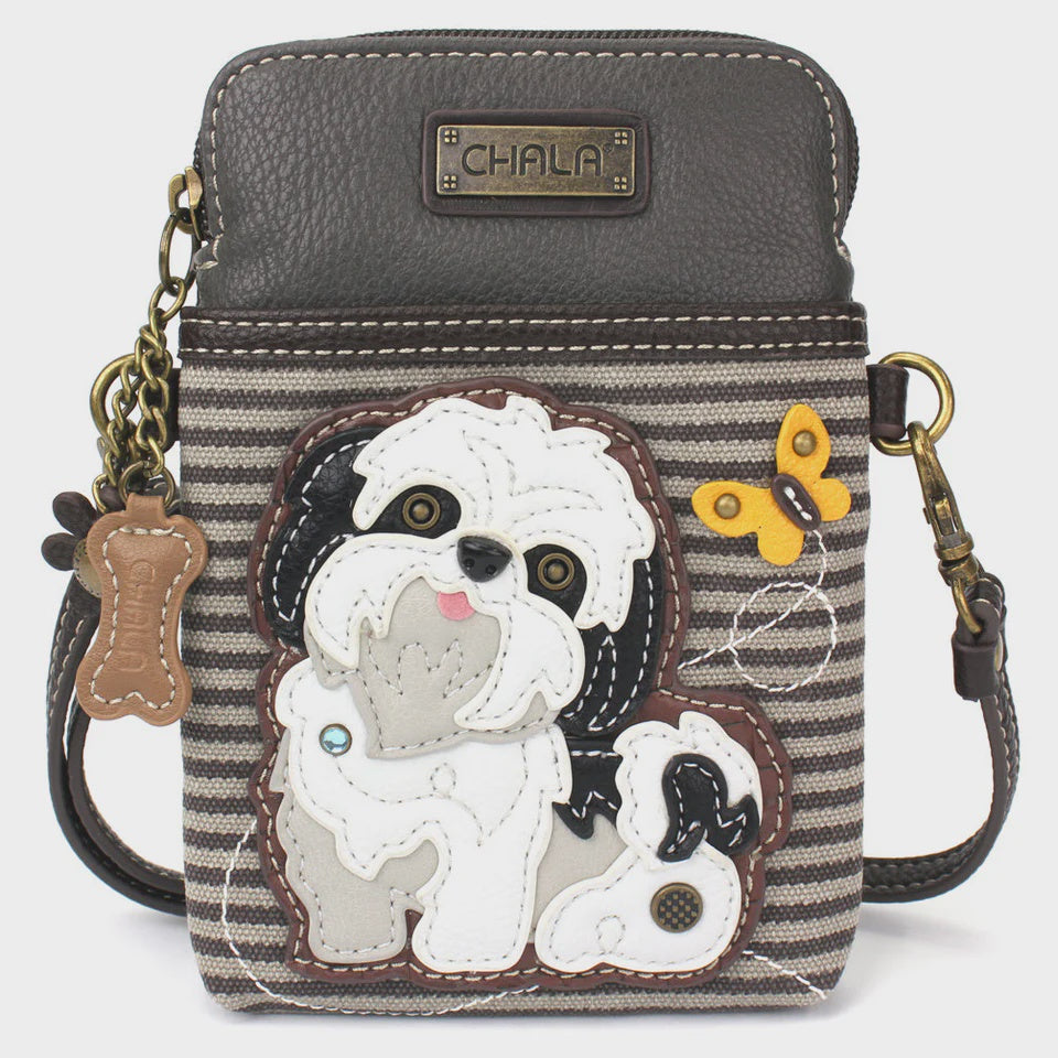 CHALA Crossbody Cell Phone Case - Shih Tzu