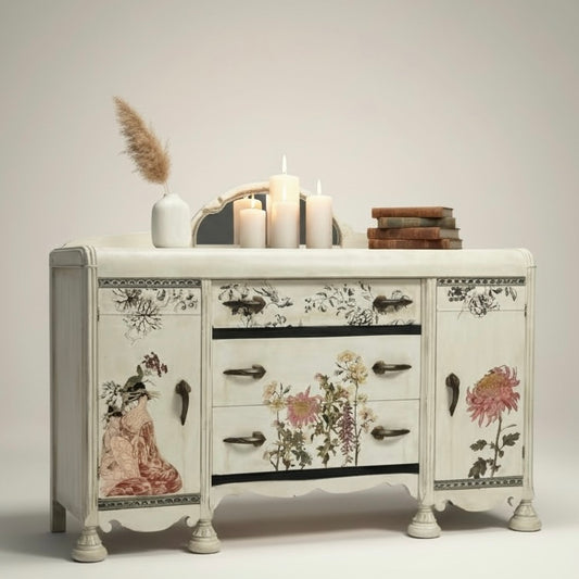 Asian Style Vintage Buffet - but made in the USA