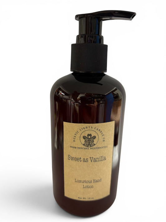 Luxurious Hand Lotion - Rustic Lights Candle Company