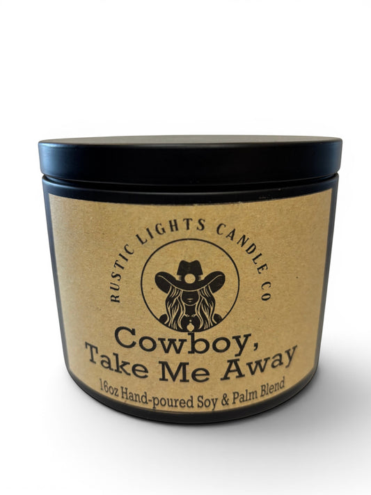 16oz Candle - Rustic Lights Candle Company