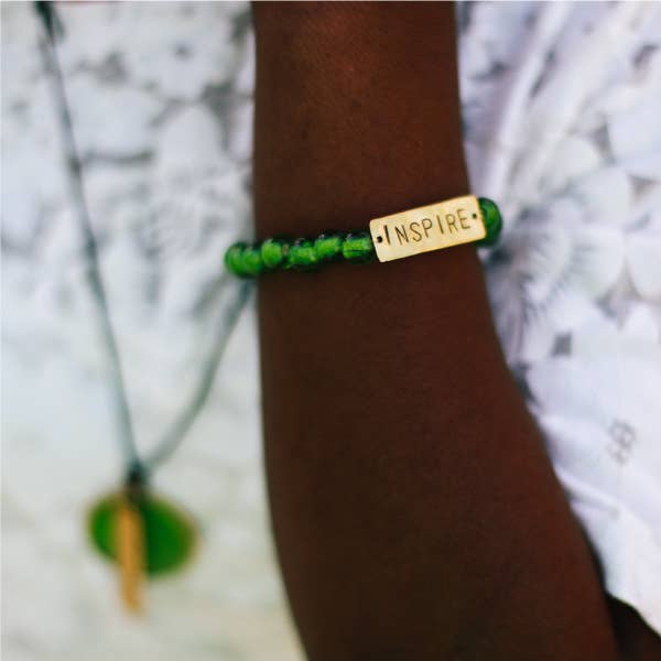 Recycled Glass Bracelet