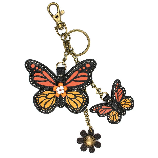 CHALA Keychain Mini Blue Butterfly