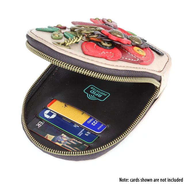 CHALA Mini Coin Purse - Cardinal - BRAND NEW STYLE!