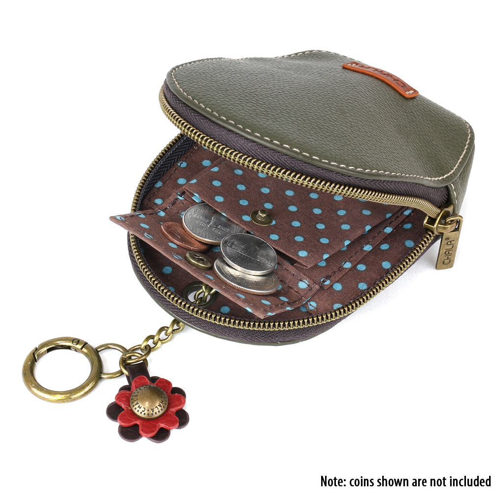 CHALA Mini Coin Purse - Highland Cow - BRAND NEW STYLE!
