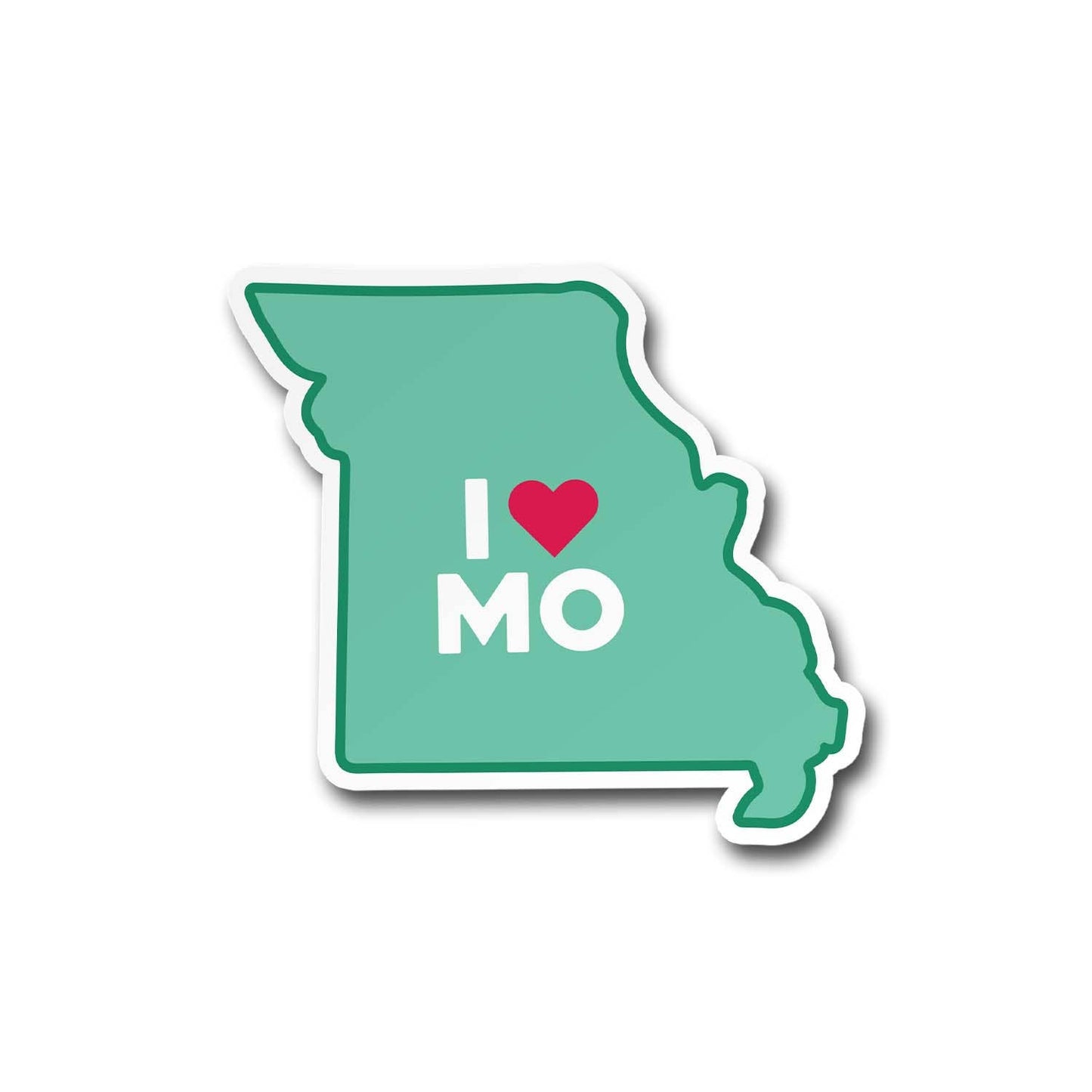 I Heart Missouri Sticker Vinyl Decal
