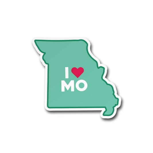 I Heart Missouri Sticker Vinyl Decal