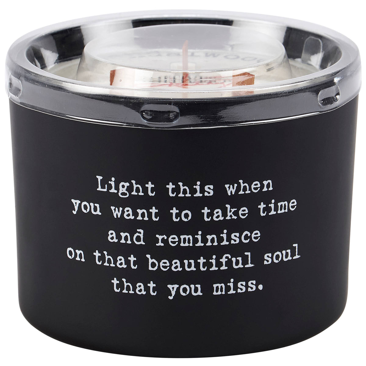 Bereavement Poetry Candle