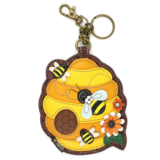 CHALA Bee Hive Key Fob, Purse Charm