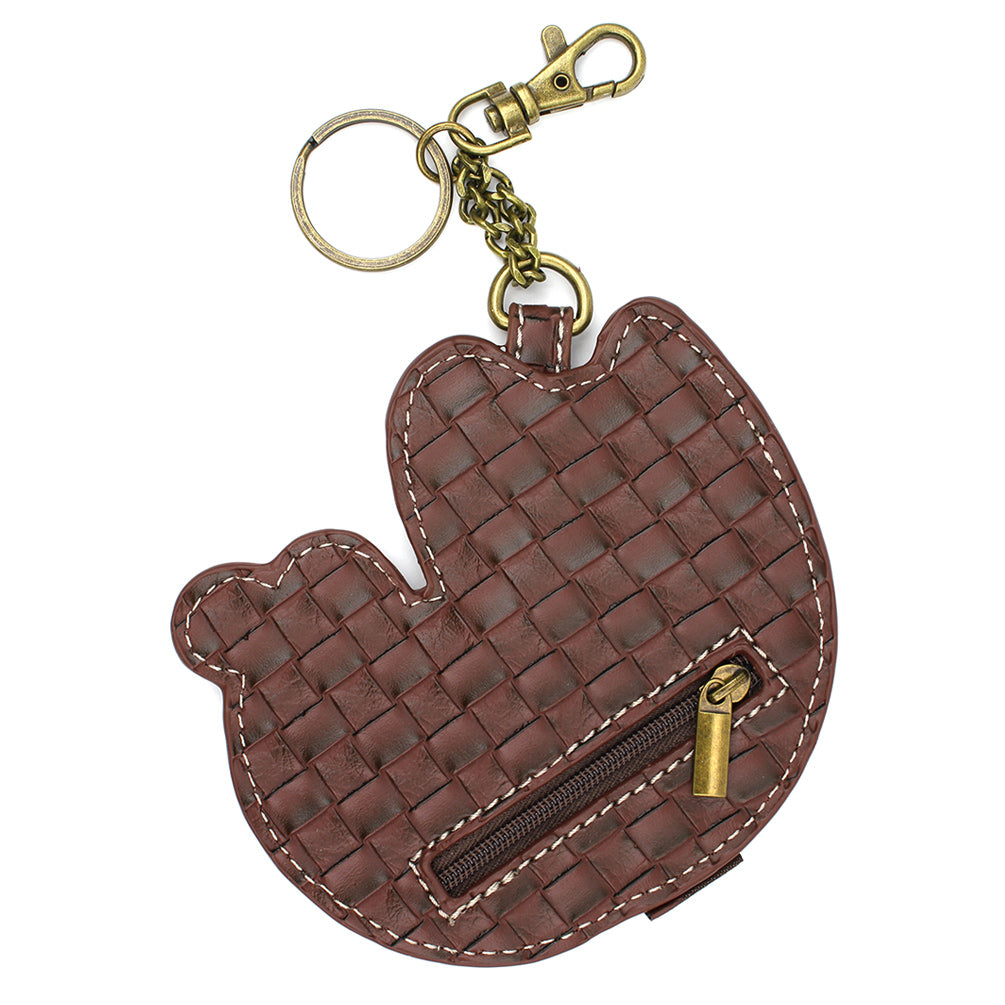 CHALA Calico Cat Key Fob, Purse Charm Calico