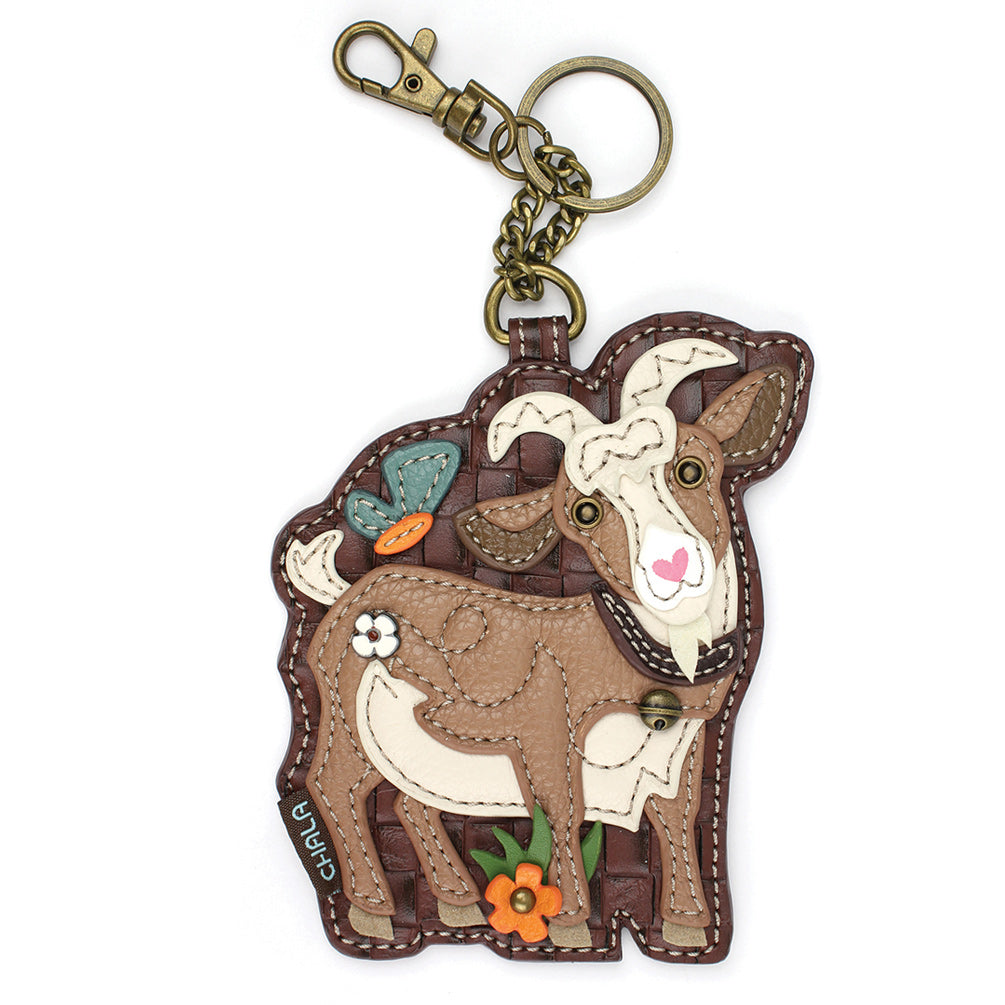 CHALA Goat A Key Fob, Purse Charm