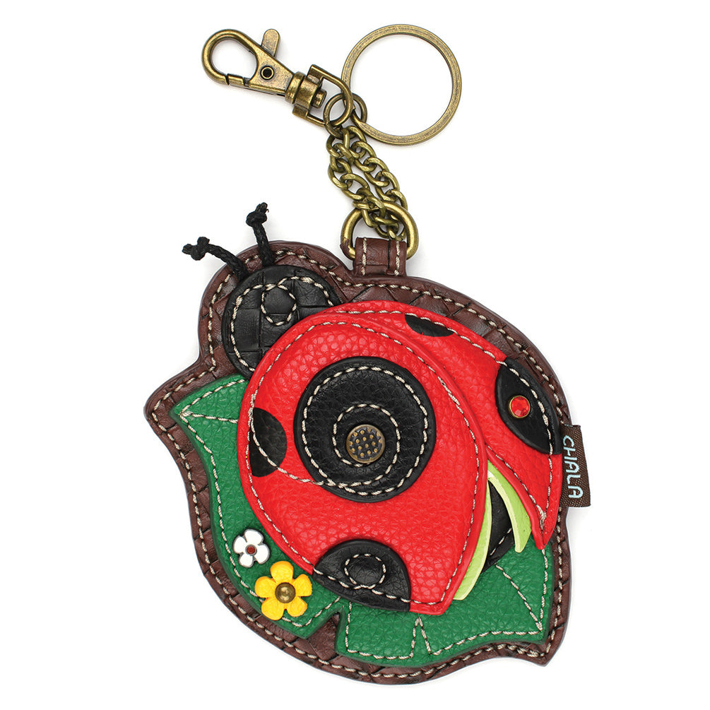 CHALA Lady Bug A Key Fob, Purse Charm