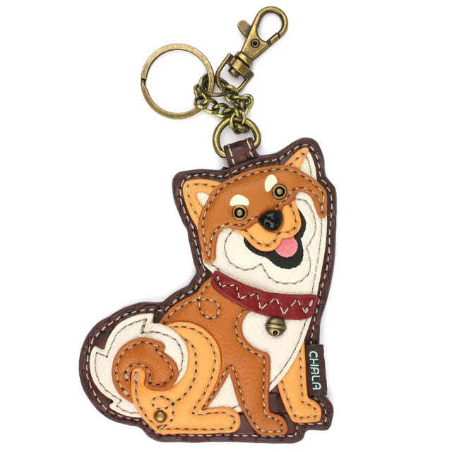 CHALA Shiba Inu Key Fob, Purse Charm
