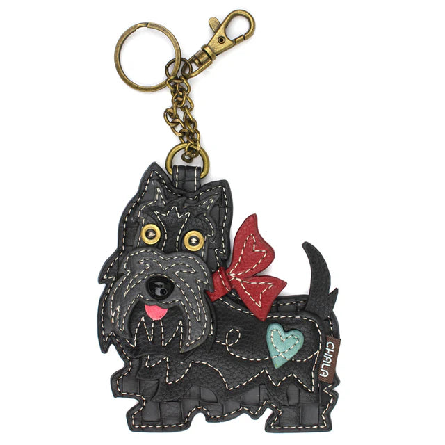 CHALA Scottie Key Fob, Purse Charm