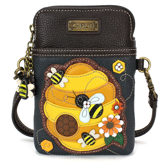 CHALA Crossbody Cell Phone Case - Bee Hive