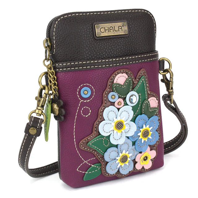 CHALA Crossbody Cellphone Case - Forget Me Not
