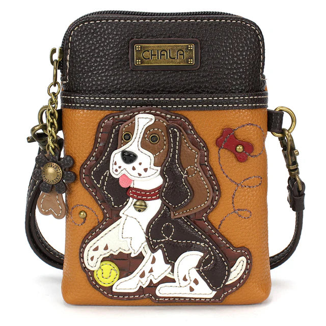 CHALA Crossbody Cell Phone Case - Spaniel