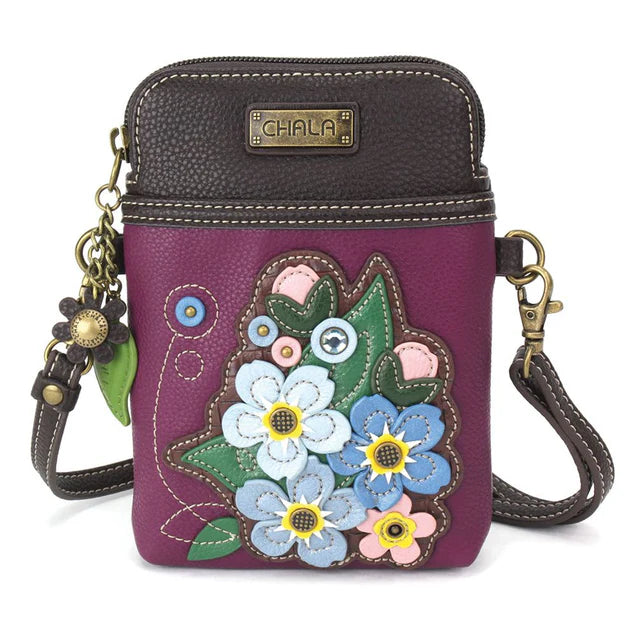 CHALA Crossbody Cellphone Case - Forget Me Not