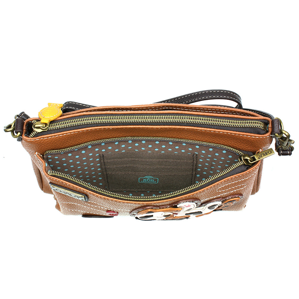CHALA Deluxe Crossbody - Calico Cat