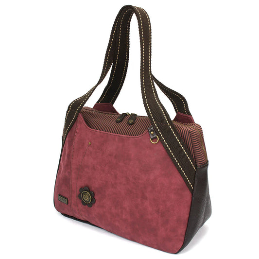 CHALA Bowling Bag -Burgundy
