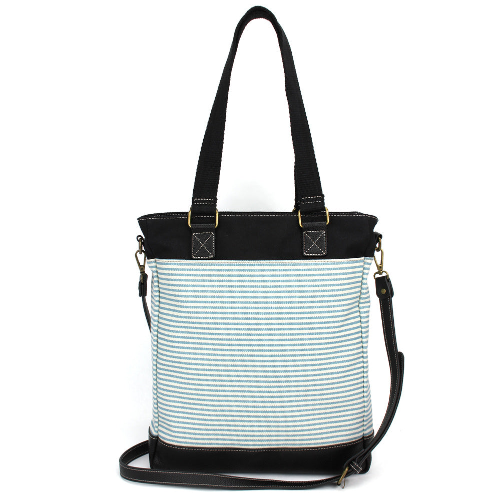 CHALA Work Tote Blue Butterfly
