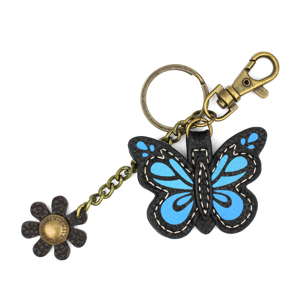 CHALA Work Tote Blue Butterfly