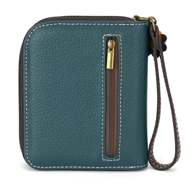 CHALA Blue Butterfly Wallet