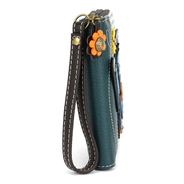 CHALA Blue Butterfly Wallet