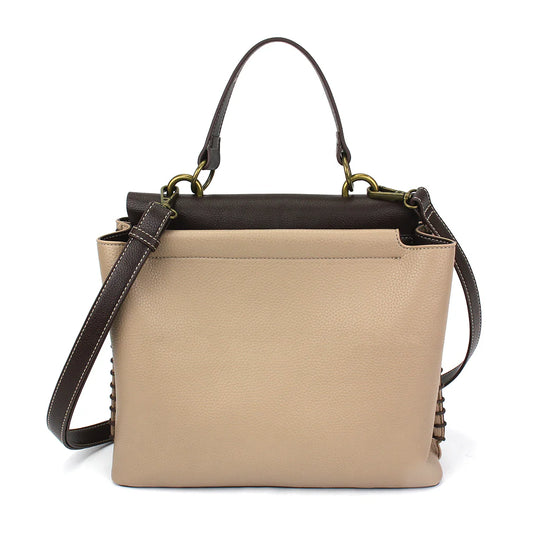 CHALA Charming Satchel - Taupe