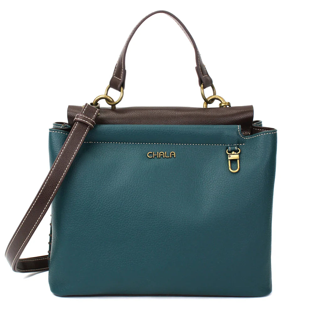 CHALA Charming Satchel - Turquoise