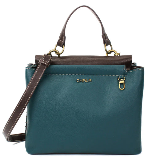 CHALA Charming Satchel - Turquoise