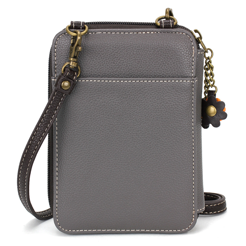 CHALA Crossbody Cellphone Case Wallet - Blue Butterfly