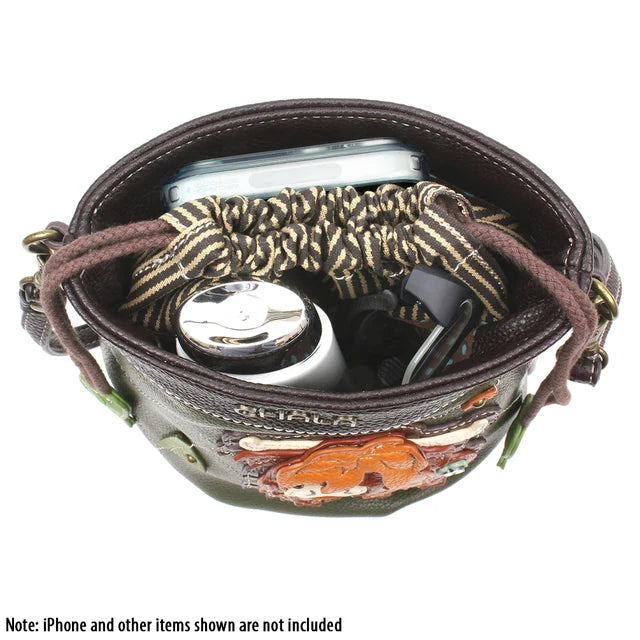 CHALA Drawstring Bucket Bag
