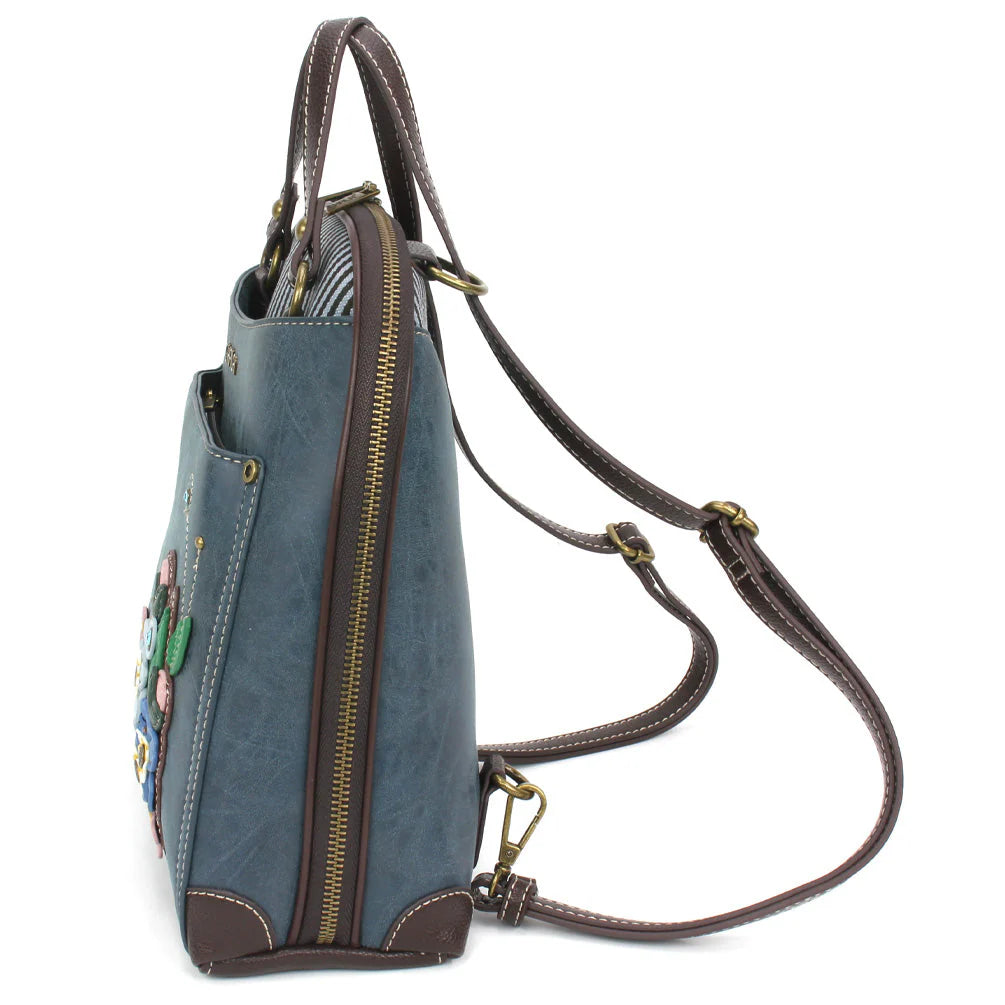 CHALA Convertible Backpack Purse - Forget Me Not