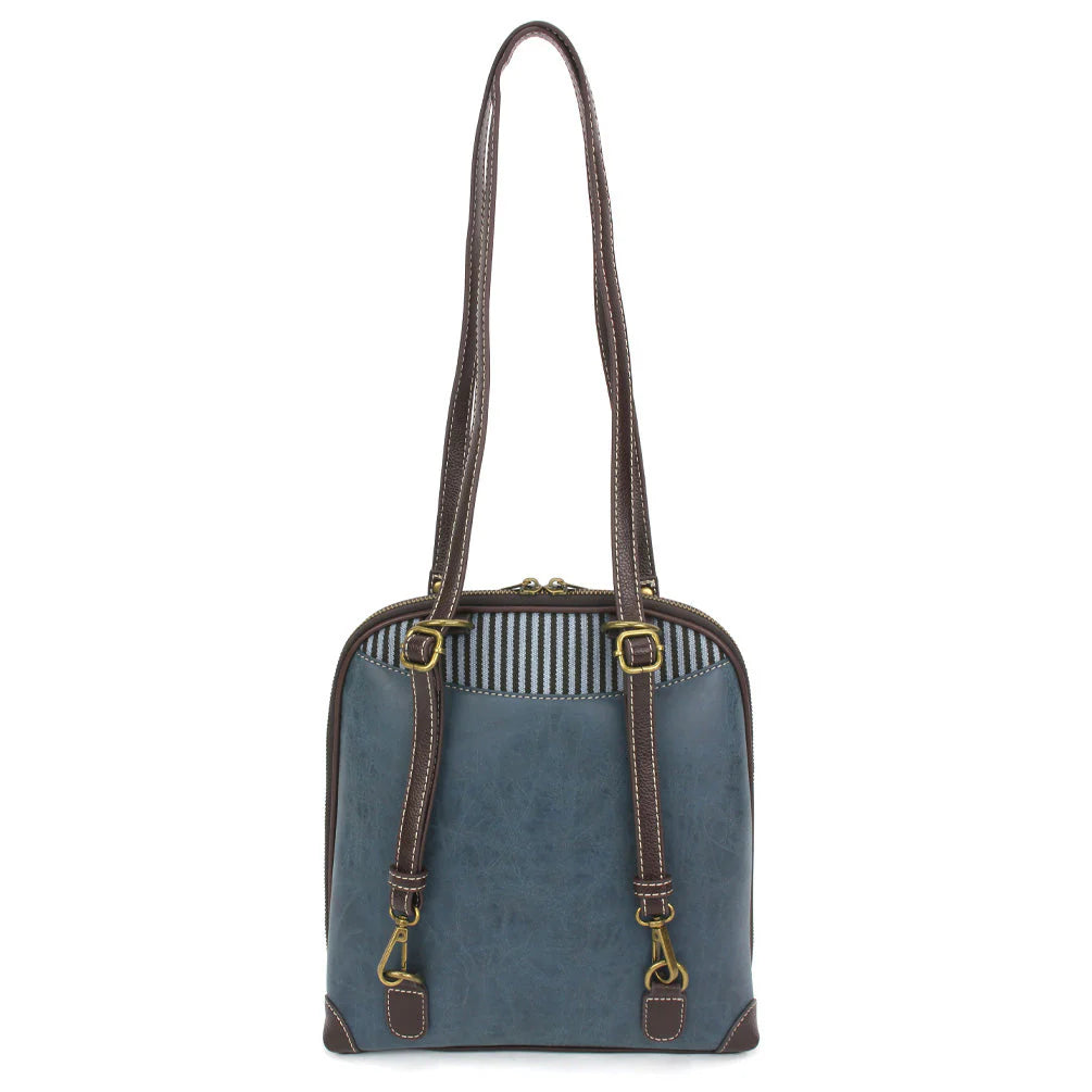CHALA Convertible Backpack Purse - Forget Me Not