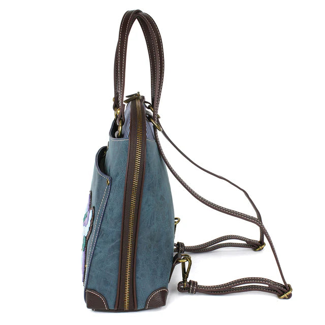 CHALA Convertible Backpack Purse - Hummingbird A