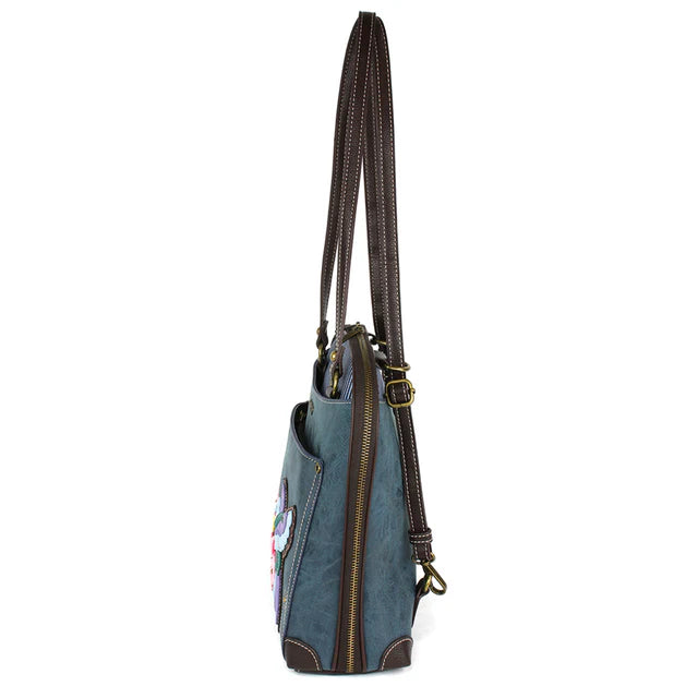 CHALA Convertible Backpack Purse - Hummingbird A
