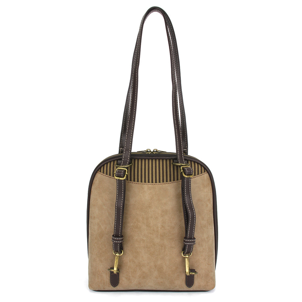 CHALA Convertible Backpack Purse - Highland Cow