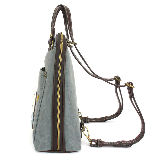 CHALA Convertible Backpack Purse - Sand Dollar