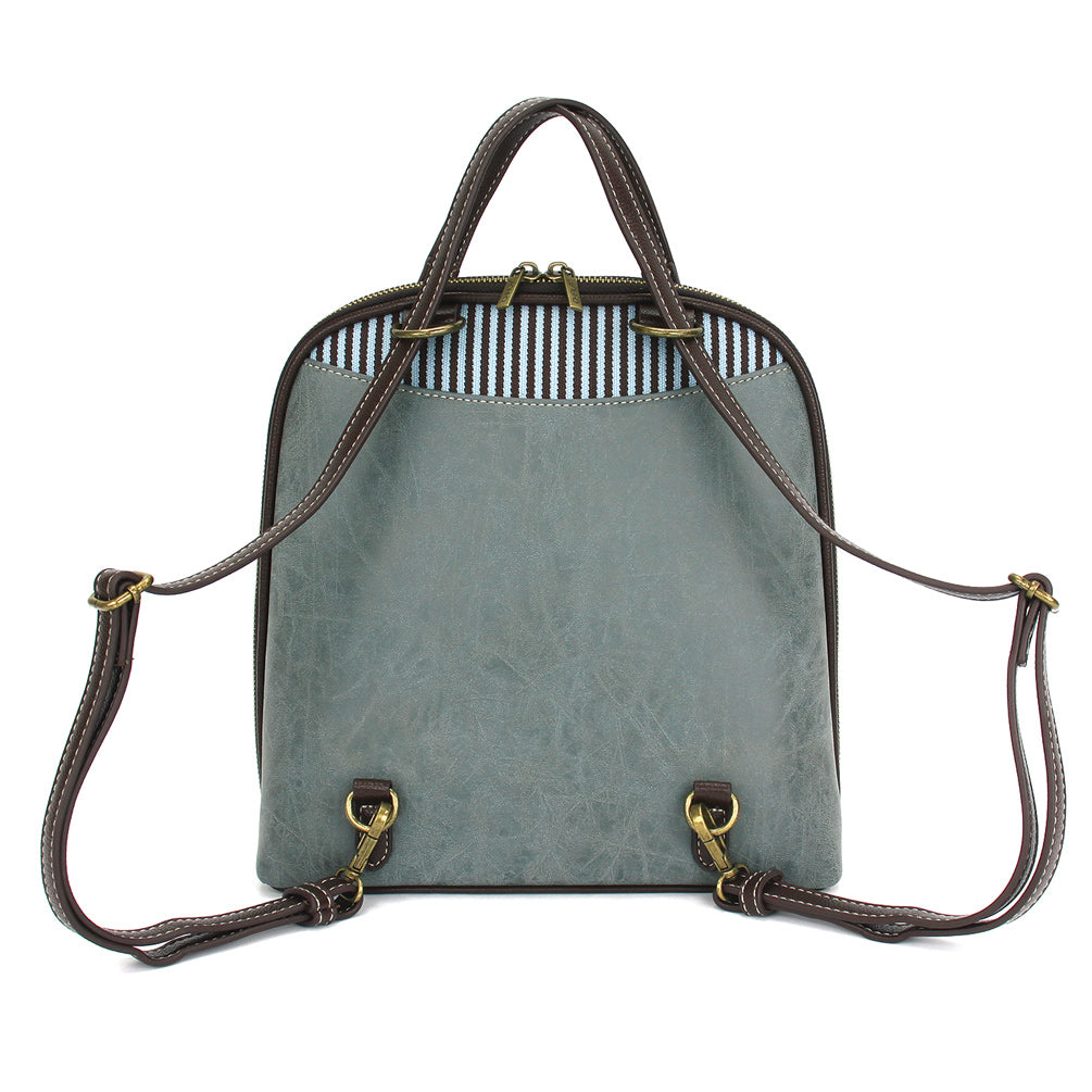 CHALA Convertible Backpack Purse - Wiener Dog