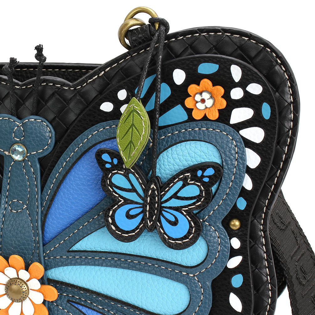 CHALA Novelty Purse - Blue Butterfly