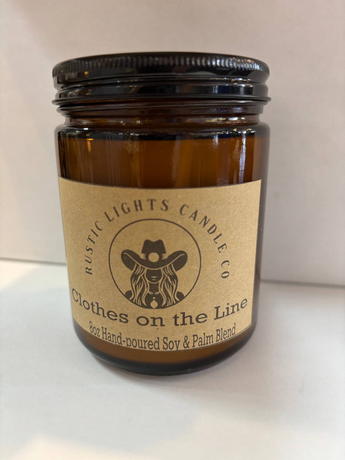 8oz Candle - Rustic Lights Candle Company