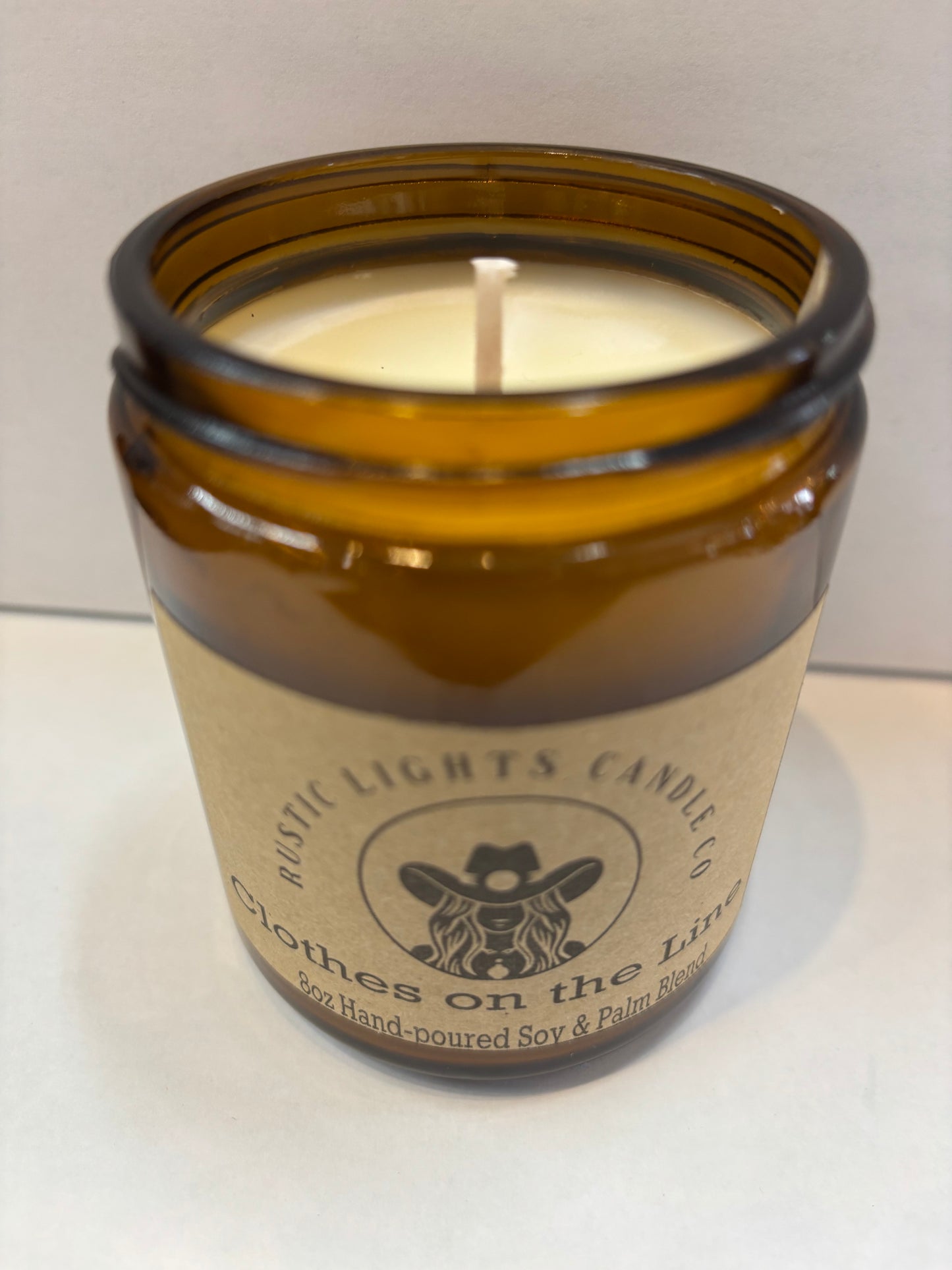 8oz Candle - Rustic Lights Candle Company