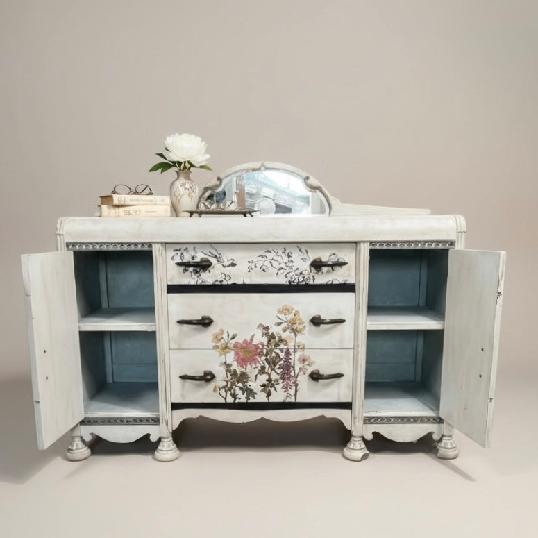 Asian Style Vintage Buffet - but made in the USA