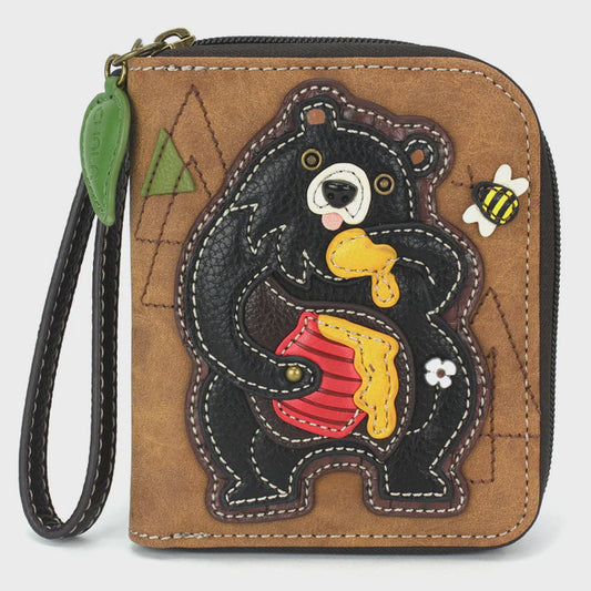 CHALA Black Bear Wallet